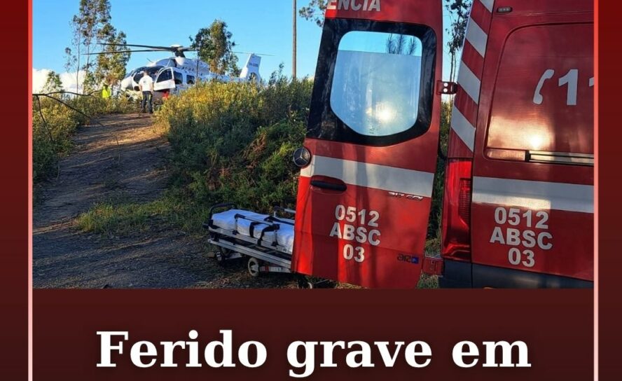 Acidente em Cernache do Bonjardim faz um ferido grave