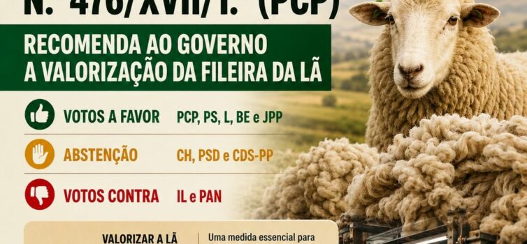Aprovação de proposta do PCP