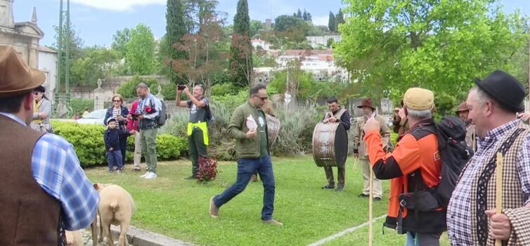 Chegada da primeira etapa da Grande Rota da Transumância ao Parque da Cidade de