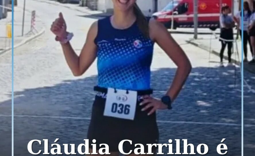 Cláudia Carrilho conquista pódio