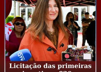 Cristina Almiro e Castro vence licitação das cerejas