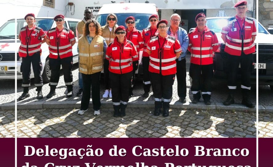 Delegação de Castelo Branco da Cruz Vermelha Portuguesa parte para apoiar peregr