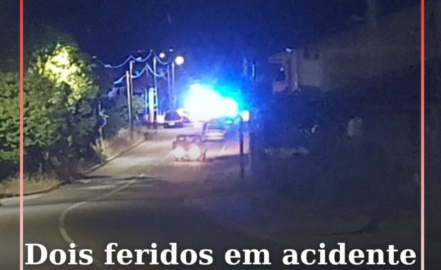 Dois feridos em acidente em Cebolais de Cima
