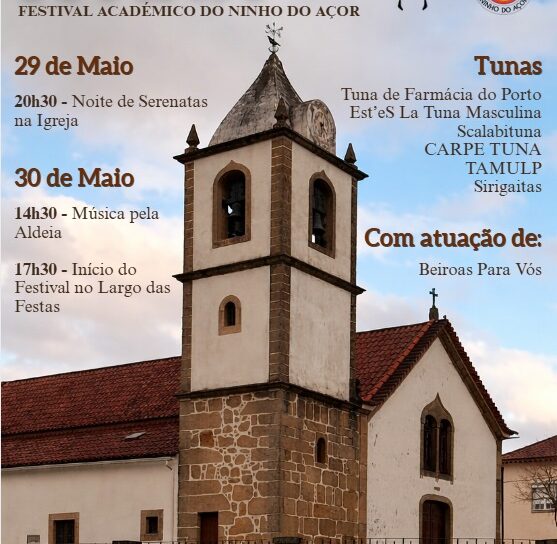 Festival Académico IFANA anima Ninho do Açor nos dias 29 e 30 de maio
