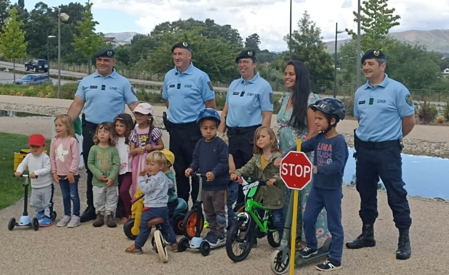 GNR de Castelo Branco promove ação de prevenção rodoviária no Fundão