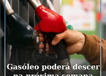Gasóleo poderá descer na próxima semana