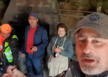Grupo agradece apoio ao Sr. Rogério e à D. Belmira, de Outeiro da Lagoa