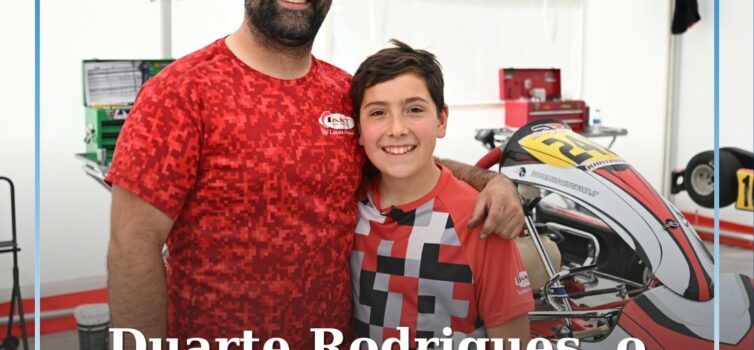 Hoje em direto: Duarte Rodrigues - O piloto  "X30 Mini" que quer chegar à Fórmul