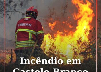 Incêndio agrícola em Monforte da Beira