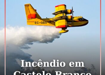 Incêndio em Santo André das Tojeiras