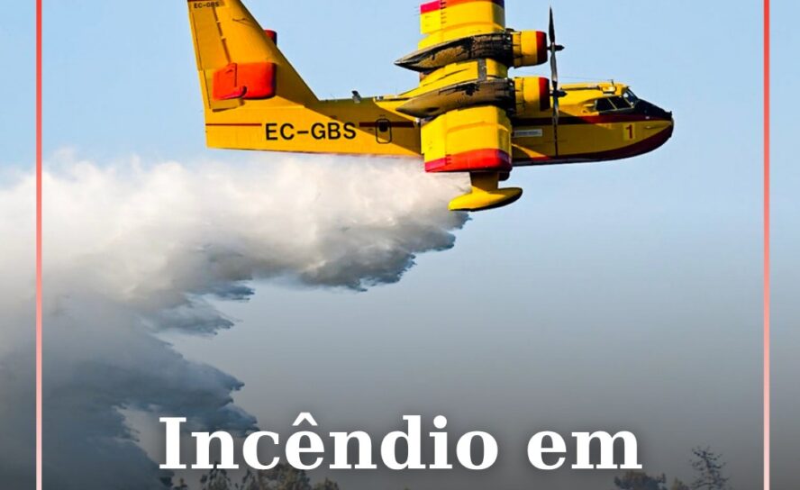 Incêndio em Santo André das Tojeiras