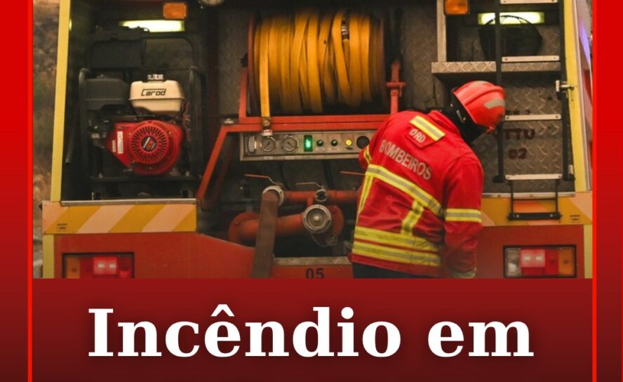 Incêndio habitacional em Castelo Branco