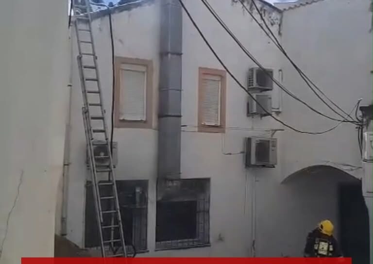 Incêndio na Churrasqueira do Rossio em Portalegre