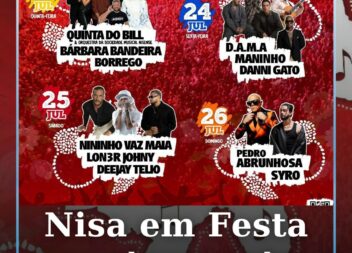 Já é conhecido o cartaz oficial do Nisa em Festa 2026.