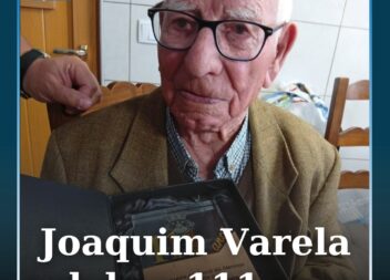 Joaquim Varela, o homem mais velho de Portugal que reside em Cercal do Alentejo,