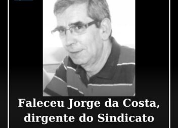 Jorge da Costa, dirigente do Sindicato Têxtil da Beira Interior (SINTTEVEC-BI),
