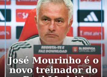 José Mourinho é o novo treinador do Real Madrid