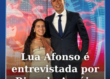 Lua Afonso é uma aluna que tira 20 a tudo, tem 18 anos