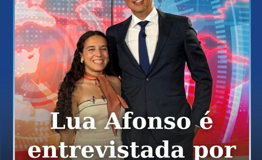 Lua Afonso é uma aluna que tira 20 a tudo, tem 18 anos