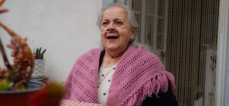 Maria Lucinda Bichinho, de 82 anos