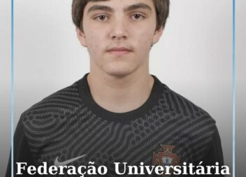 Martim Borrego estudante atleta da Universidades da Beira (UBI)