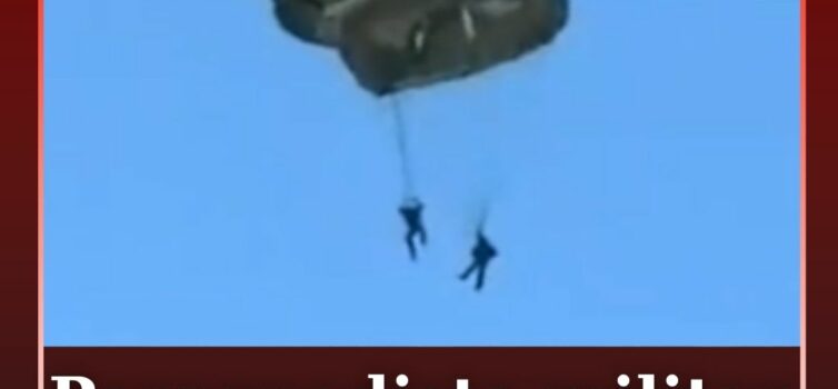 Militar ferido em salto de paraquedas em Tancos está em morte cerebral