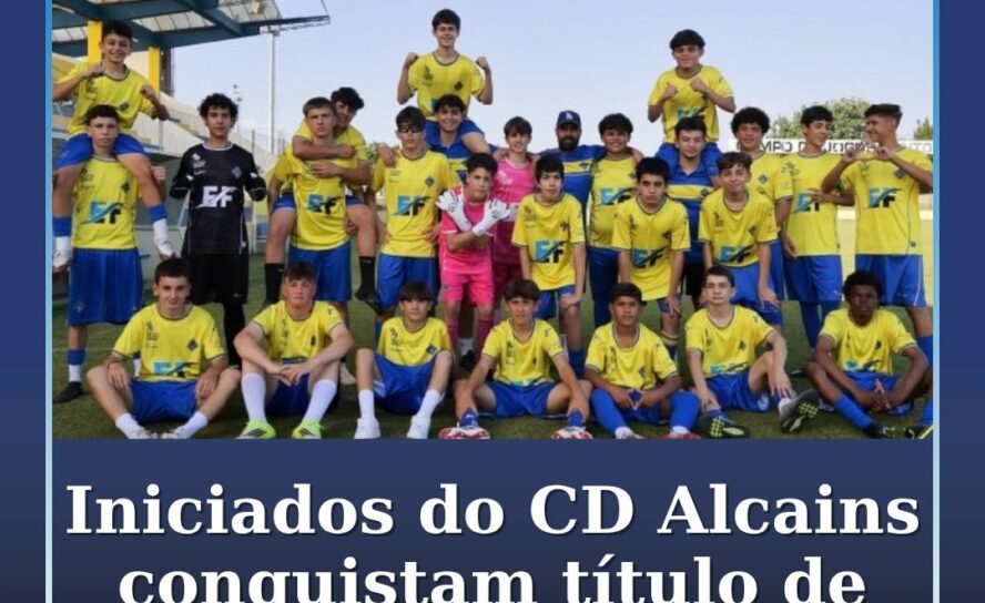 O Clube Desportivo de Alcains conquistou este sábado o título de campeão distrit