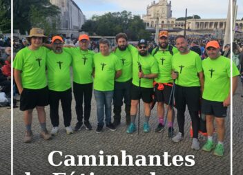 O Grupo de Caminhantes de Fátima, da Aldeia de Santa Margarida