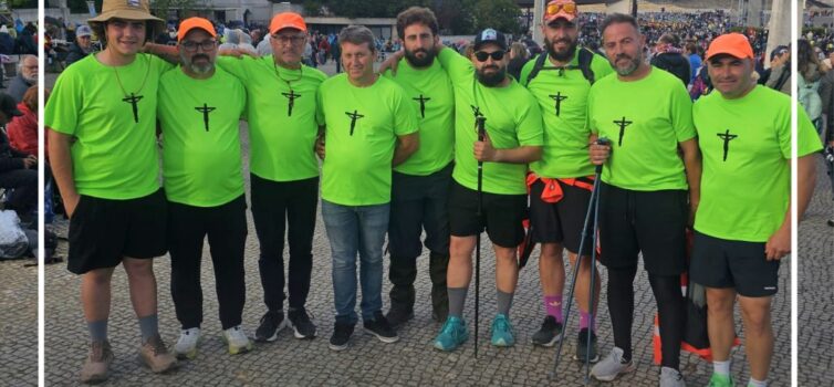 O Grupo de Caminhantes de Fátima, da Aldeia de Santa Margarida