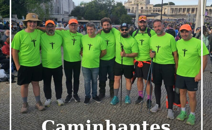 O Grupo de Caminhantes de Fátima, da Aldeia de Santa Margarida