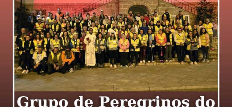 O Grupo de Peregrinos do Centro Cultura e Desporto do Pessoal da Câmara Municipa