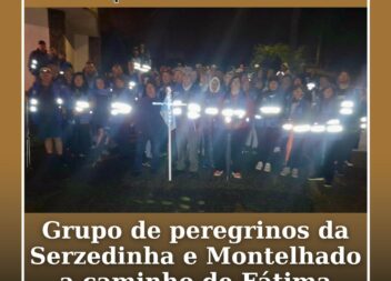 O Grupo de peregrinos da Serzedinha e Montelhado, composto por 108 elementos