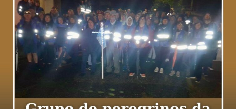 O Grupo de peregrinos da Serzedinha e Montelhado, composto por 108 elementos