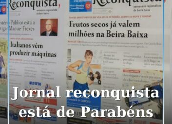 O Jornal Reconquista celebra hoje 81 anos de existência