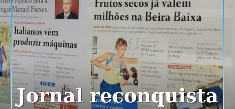 O Jornal Reconquista celebra hoje 81 anos de existência