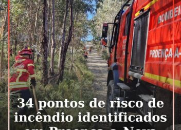 O Município de Proença-a-Nova disponibilizou mapas com a identificação de 34 pon
