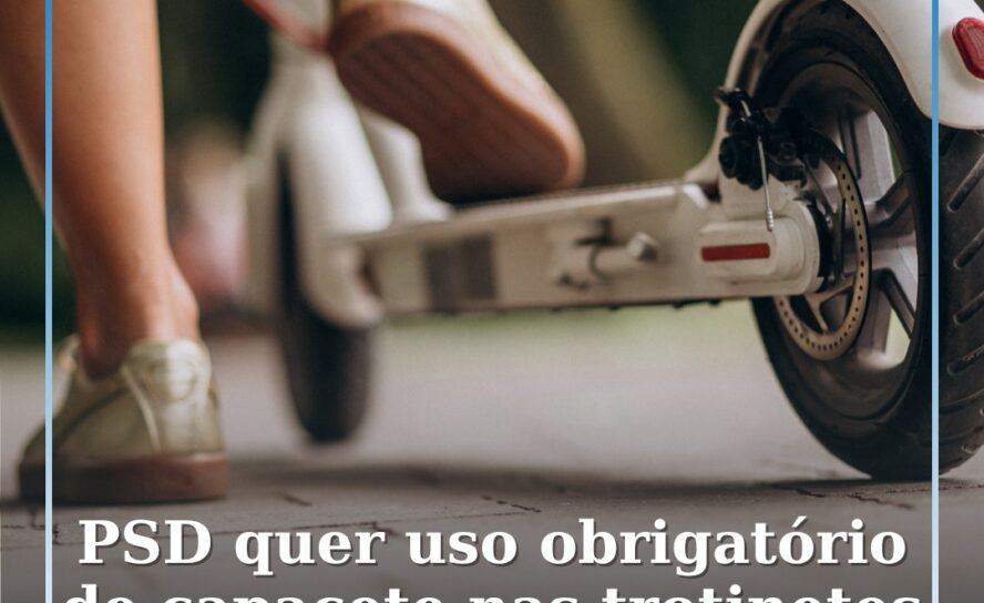 O PSD apresentou esta sexta-feira um projeto-lei para tornar obrigatório o uso d