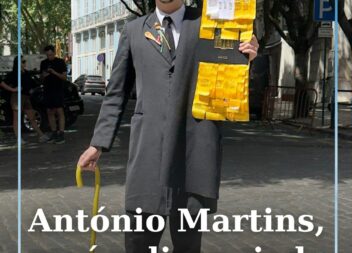 O albicastrense António Martins, de 24 anos