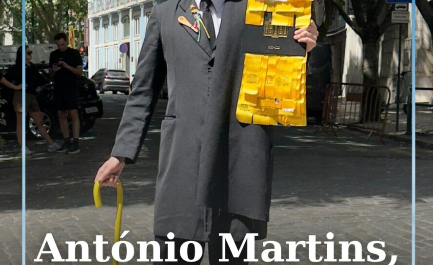O albicastrense António Martins, de 24 anos