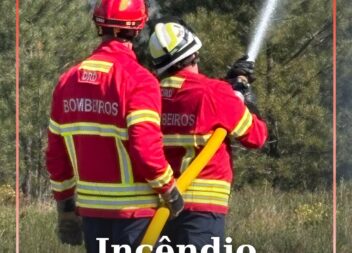 O alerta para o incêndio em Alpedrinha, Fundão, foi dado cerca das 14h42.