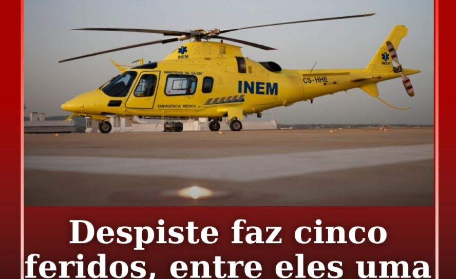 O despiste de um veículo ligeiro de mercadorias provocou, na noite deste sábado,