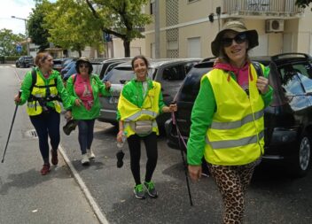 O grupo de peregrinos de Alpalhão iniciou esta sexta-feira mais uma peregrinação