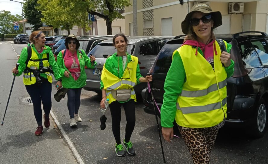 O grupo de peregrinos de Alpalhão iniciou esta sexta-feira mais uma peregrinação