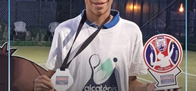 O jovem atleta Alcatenis Sport Clube, Simão Rodrigues