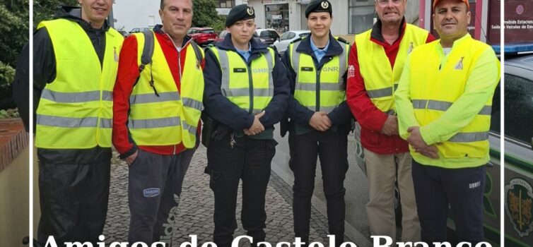 O pequeno grupo de amigos de Castelo Branco que partiu este sábado, 9 de maio