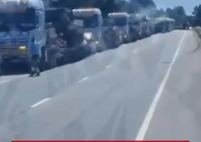 O trânsito encontra-se condicionado no IP2, entre Portalegre e Alpalhão
