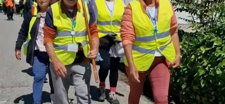 Os Peregrinos de Maria, de Castelo Branco, estão a cumprir a segunda etapa