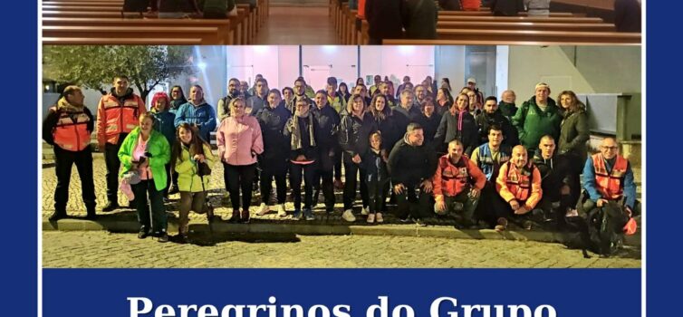 Os peregrinos Caminheiros da Rosa Negra