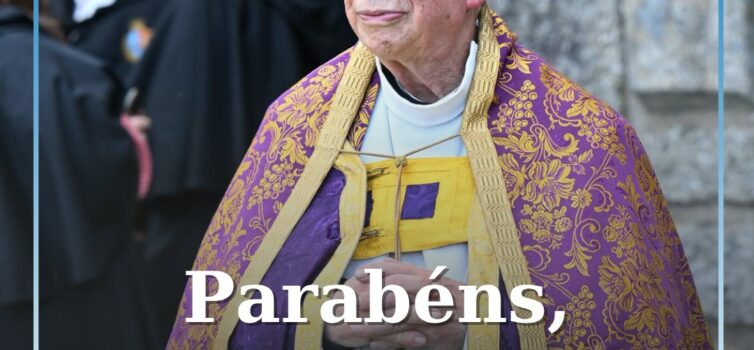 Padre Fernando Brito dos Santos celebra 91 anos.