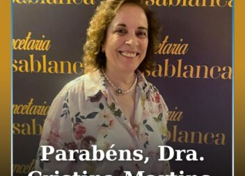 Parabéns Dra. Cristina Martins